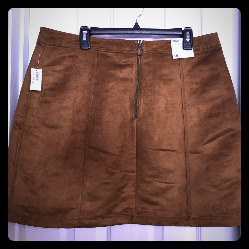 Old Navy Faux Suede Skirt